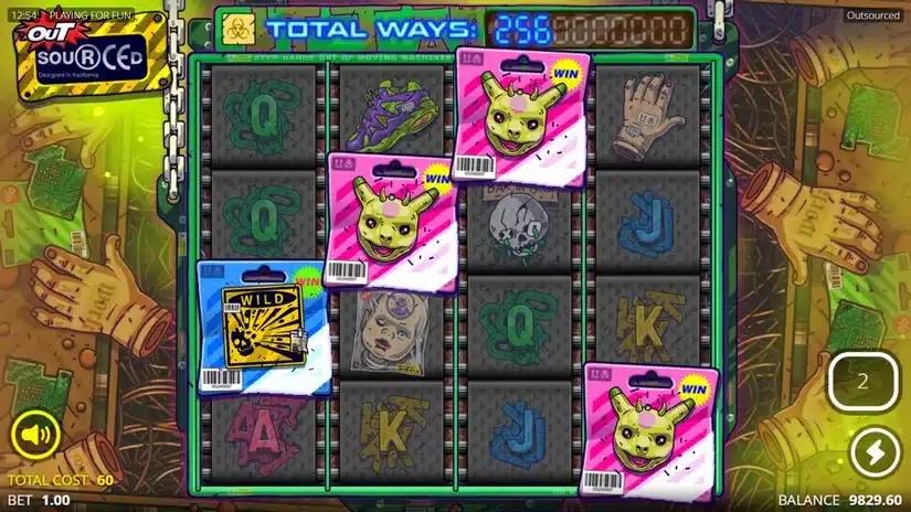 Outsourced slot screenshot 6