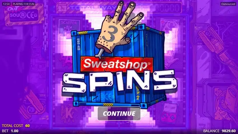 Outsourced slot screenshot 5