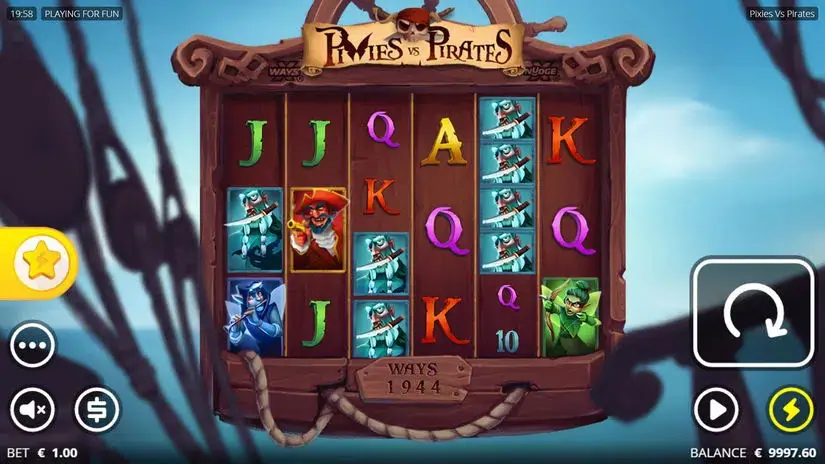 Pixies Vs Pirates slot screenshot 2