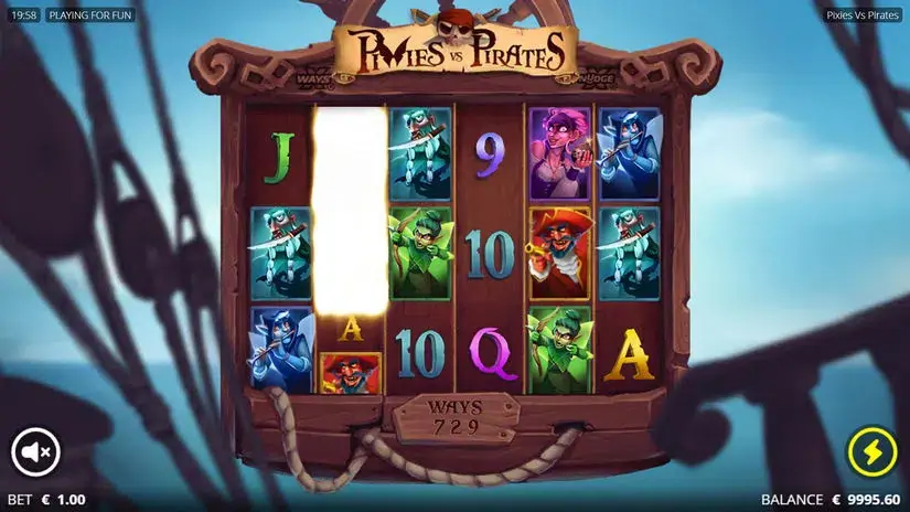 Pixies Vs Pirates slot screenshot 3