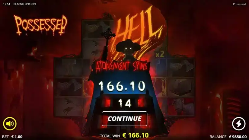 Possessed slot screenshot