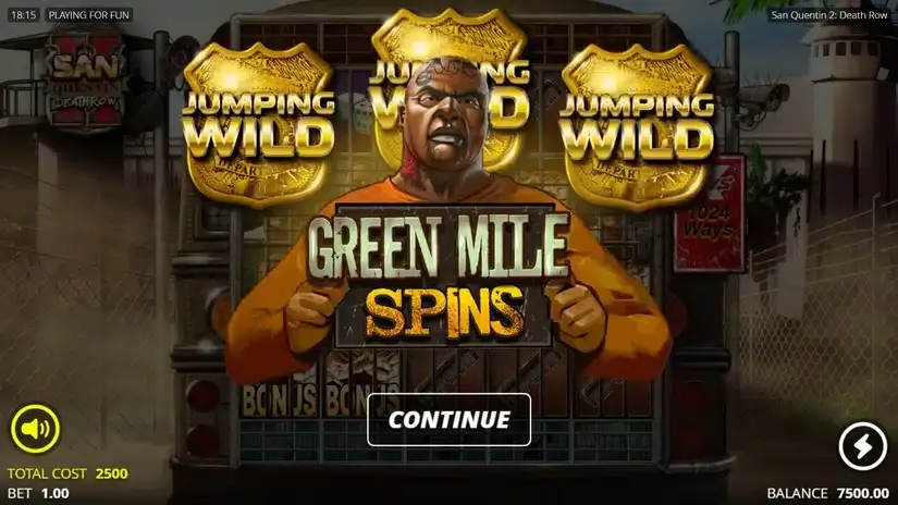 San Quentin 2: Death Row slot screenshot 3