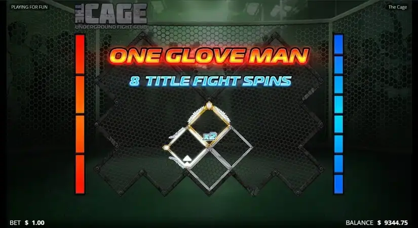 The Cage slot screenshot 5