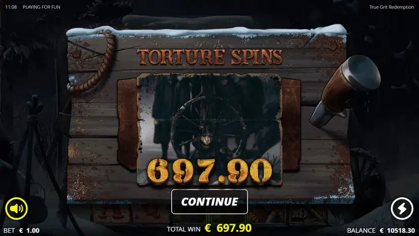 True Grit Redemption slot screenshot 