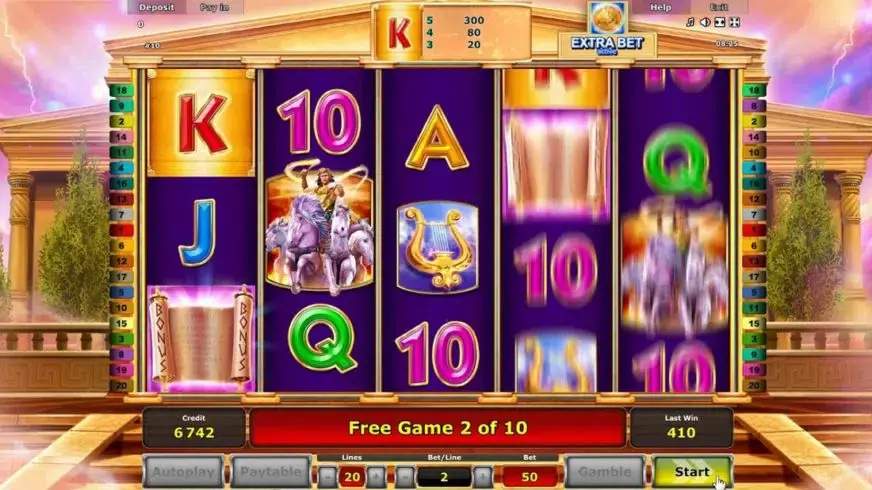 Coin of Apollo slot screenshot 1