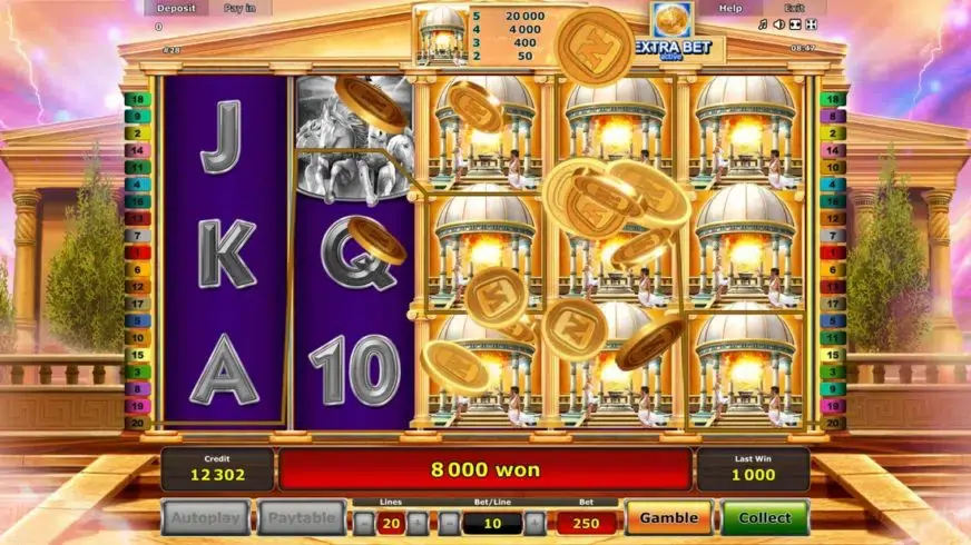 Coin of Apollo slot screenshot 3