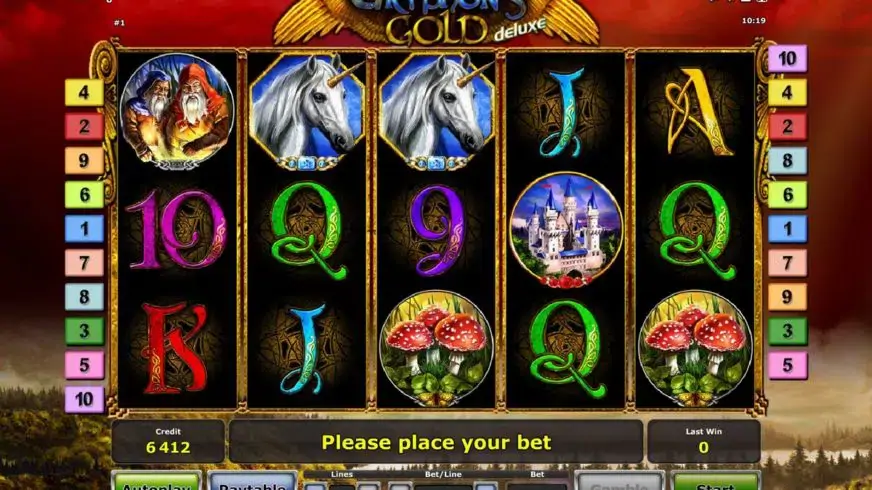 Gryphon’s Gold slot screenshot 2