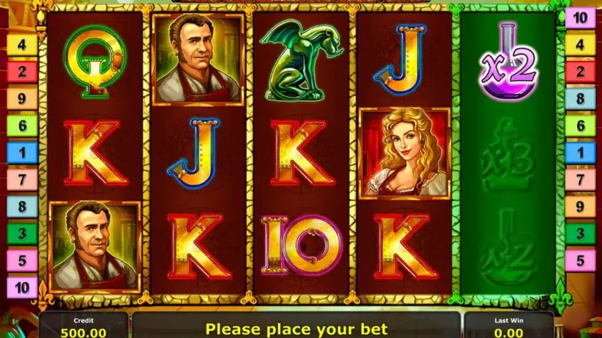 Secret Elixir slot screenshot 