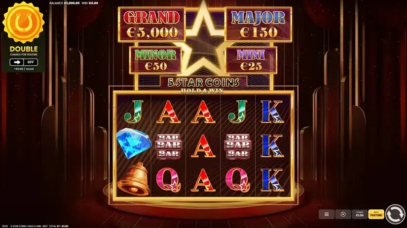 5 Star Coins: Hold & Win slot screenshot 1