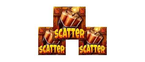 Bonus Buy Pressing the BUY FEATURE opens up a window of all available features for purchase. The total cost for purchasing a feature is displayed and is based on the regular stake.