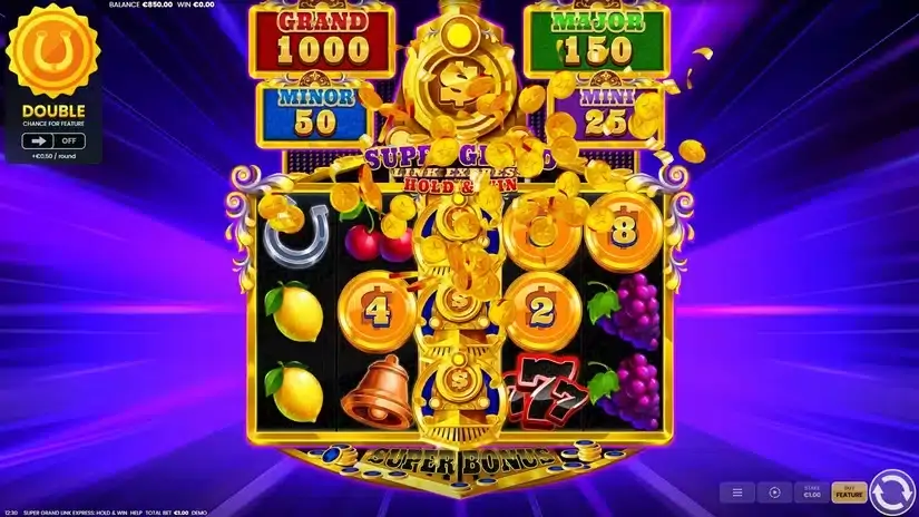 Super Grand Link Express: Hold & Win slot screenshot 2