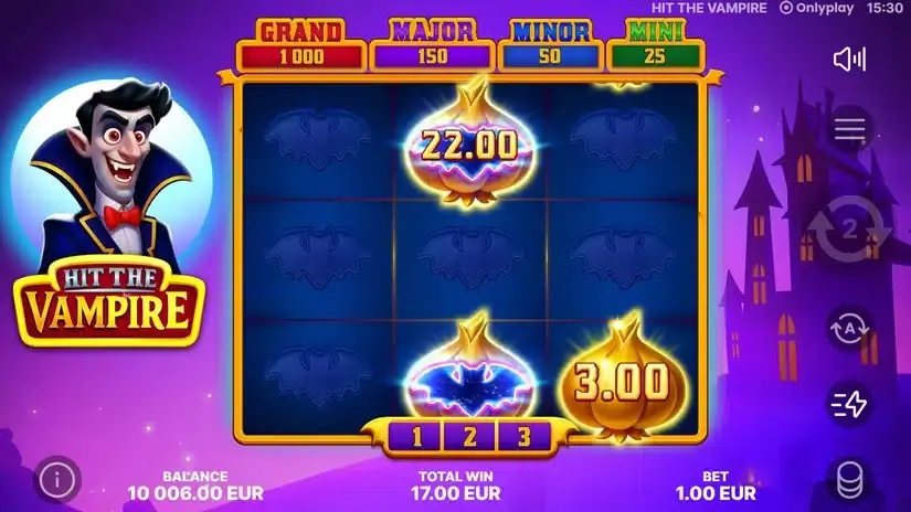 Hit the Vampire slot screenshot 