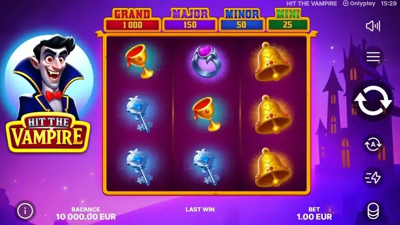 Hit the Vampire slot screenshot 