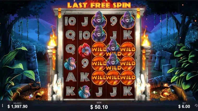 King Koko’s Quest slot screenshot 