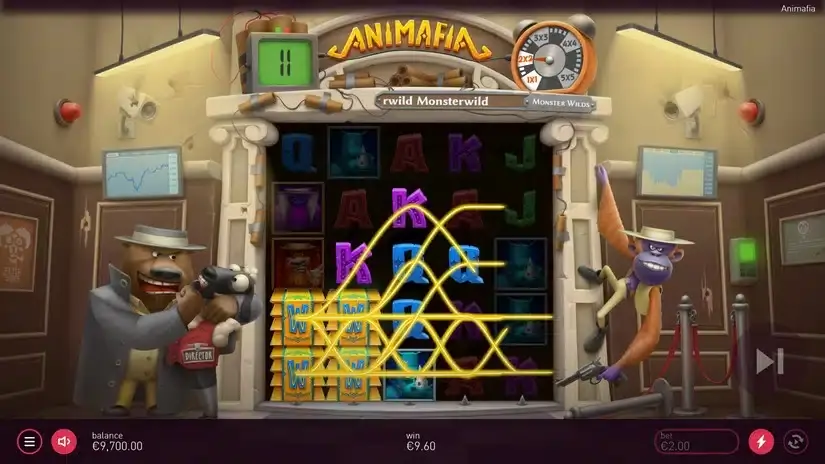 Animafia slot screenshot 5