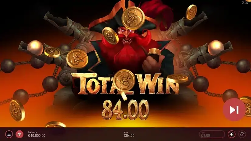 Barbarossa DoubleMax slot screenshot 