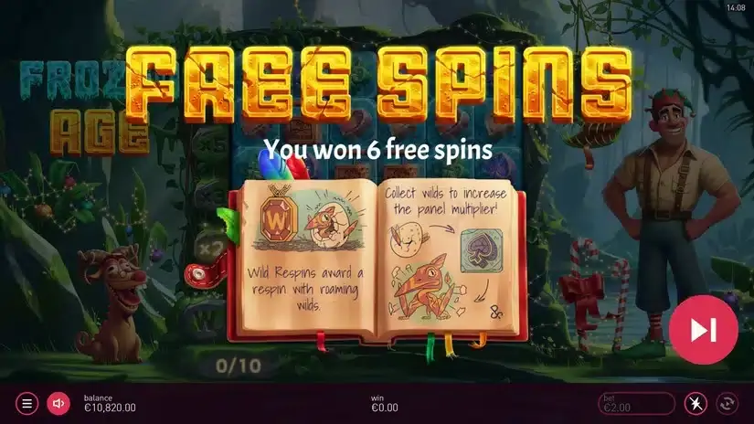Frozen Age slot screenshot 3