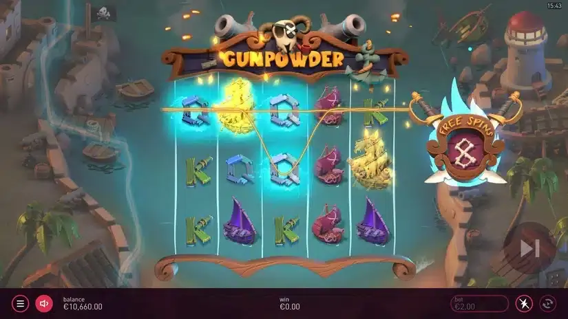 Gunpowder slot screenshot 2