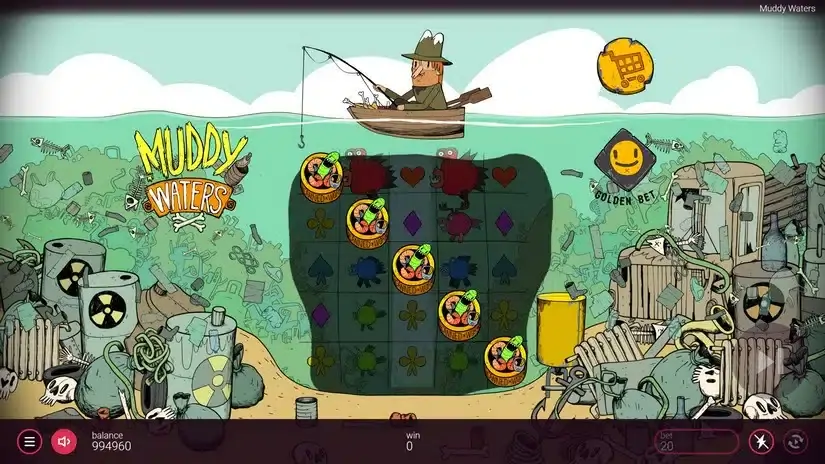 Muddy Waters slot screenshot 2
