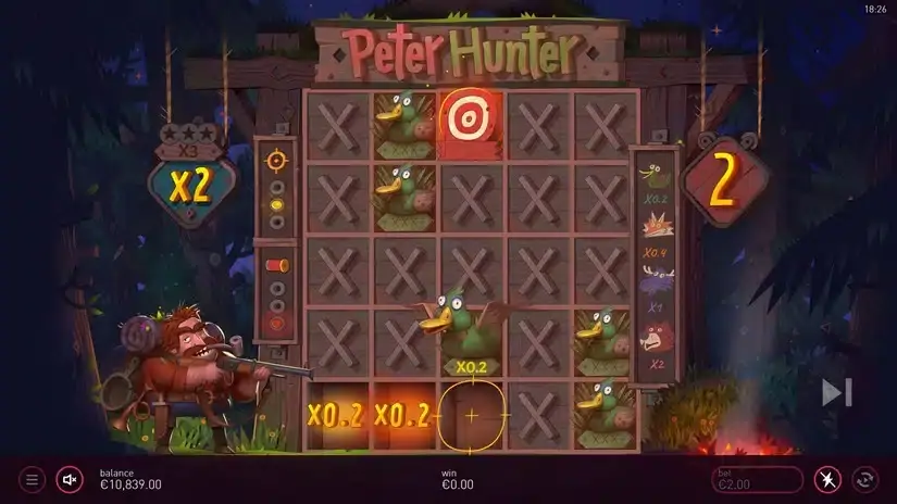 Peter Hunter slot screenshot 4