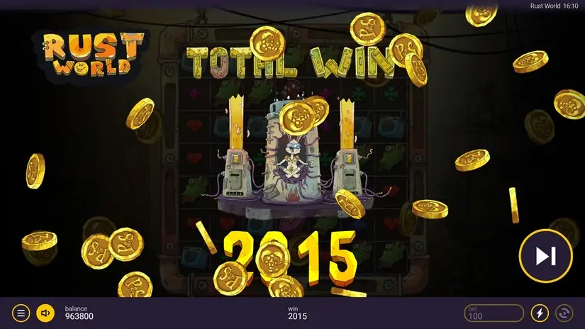 Rust World slot screenshot 5
