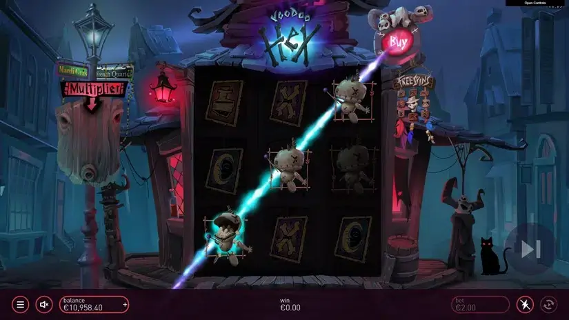 Voodoo Hex slot screenshot 2