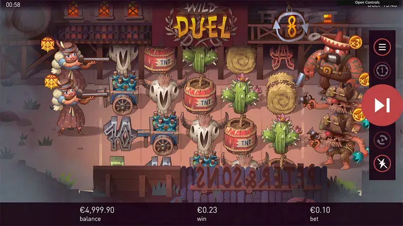 Wild Duel slot screenshot 4