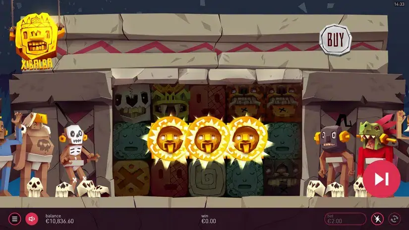 Xibalba slot screenshot 3