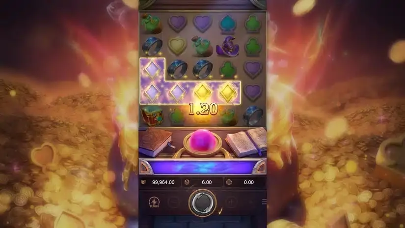 Alchemy Gold slot screenshot 2