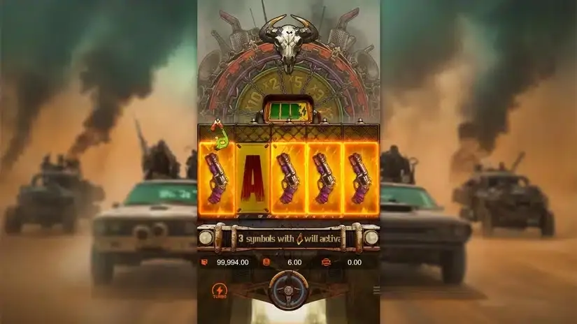 Doomsday Rampage slot screenshot 2