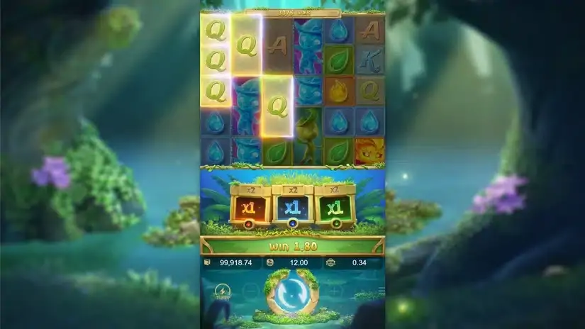 Mystical Spirits slot screenshot 2