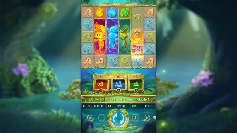 Mystical Spirits slot screenshot 