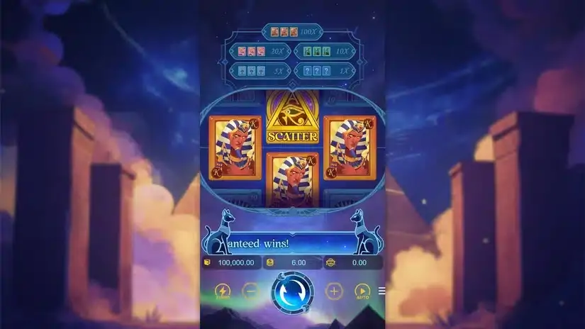 Pharaoh Royals slot screenshot 1