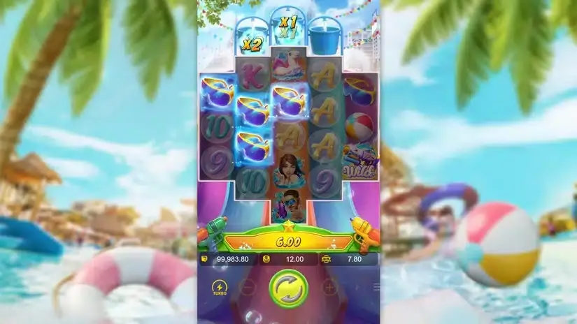 Songkran Splash slot screenshot 2