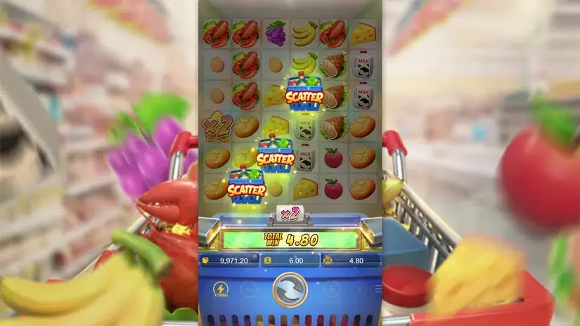 Supermarket Spree slot screenshot 3