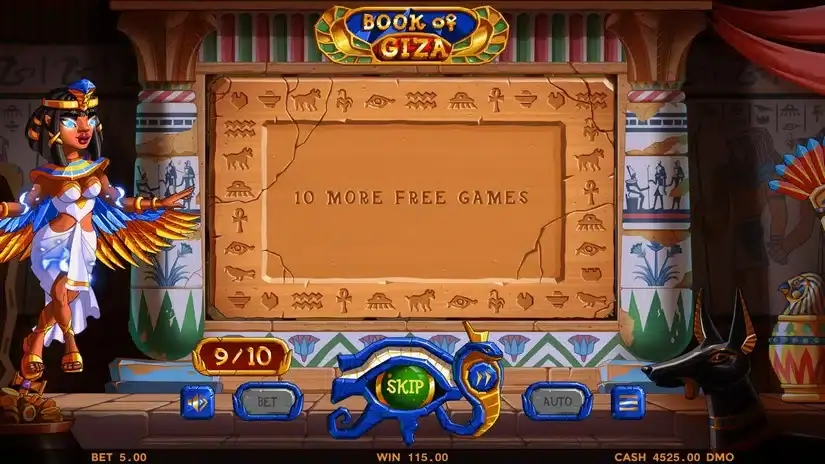 Book of Giza slot screenshot 5