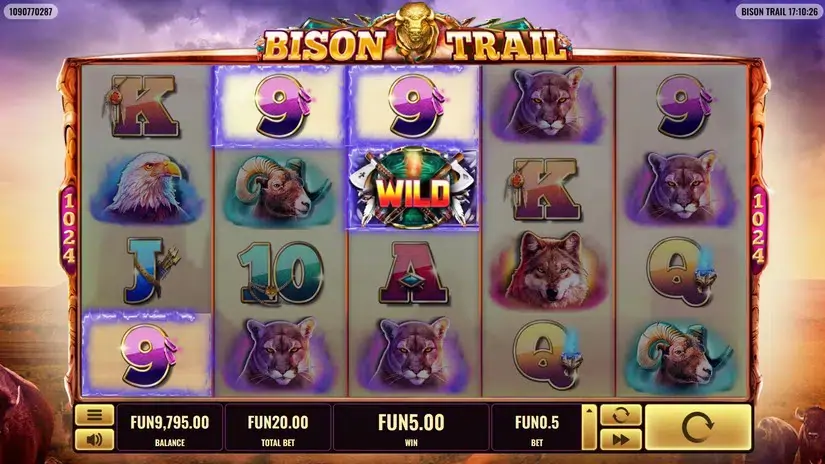 Bison Trail slot screenshot 4