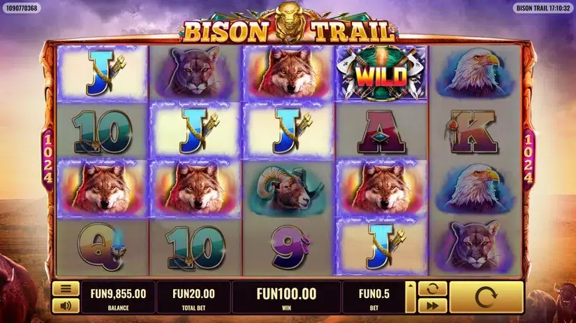 Bison Trail slot screenshot 5