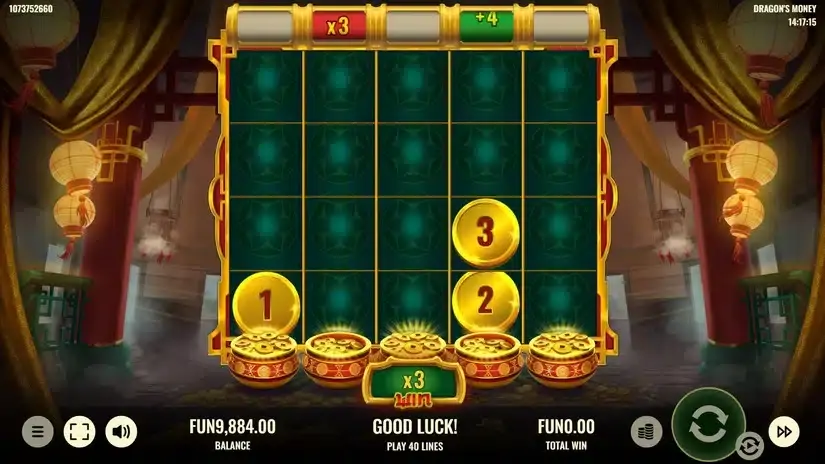 Dragon’s Money slot screenshot 4