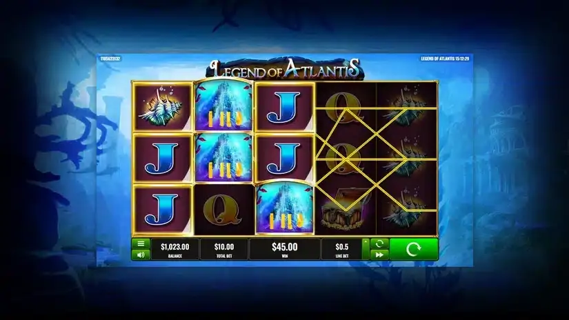 Legend of Atlantis slot screenshot 4