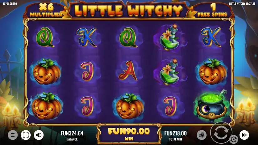 Little Witchy slot screenshot 8