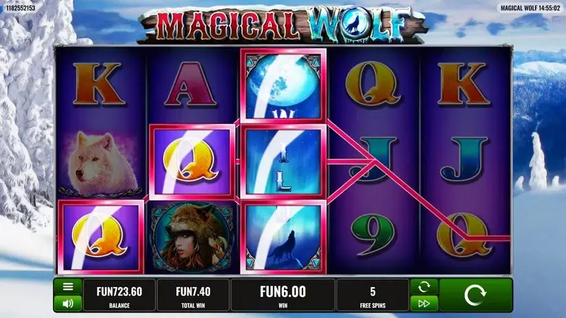 Magical Wolf slot screenshot 6