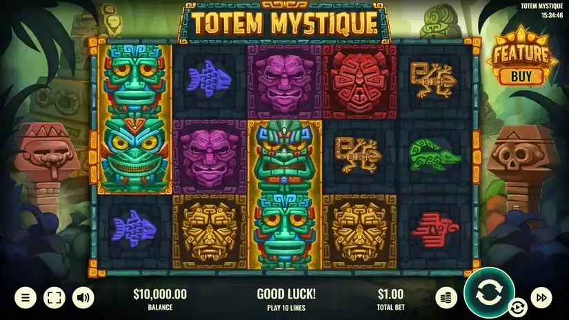 Totem Mystique slot screenshot 1