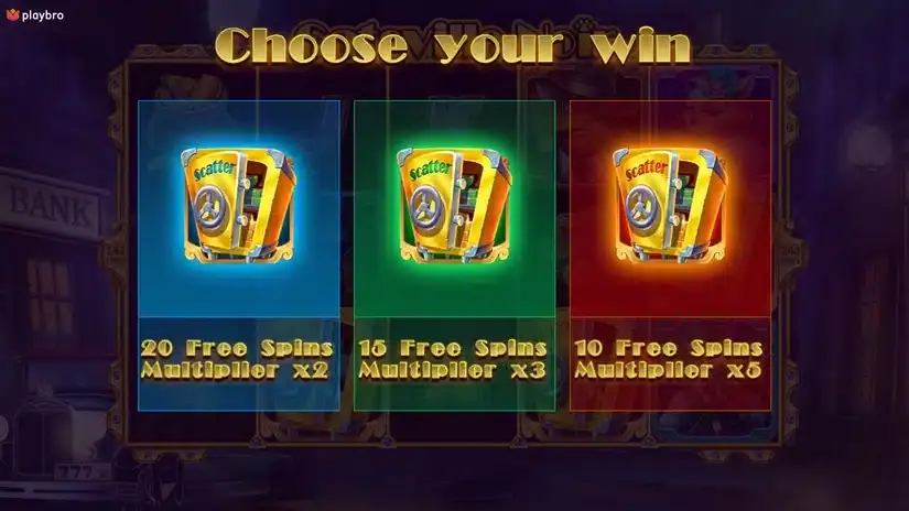 Catsville Noir slot screenshot 4