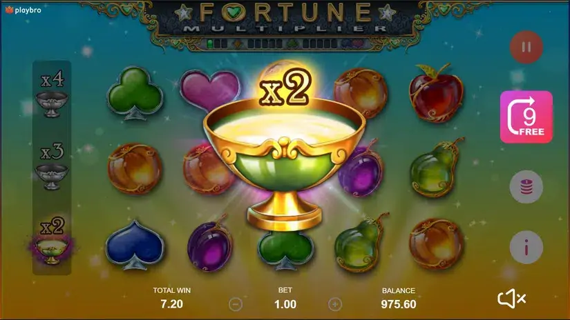 Fortune Multiplier slot screenshot 4