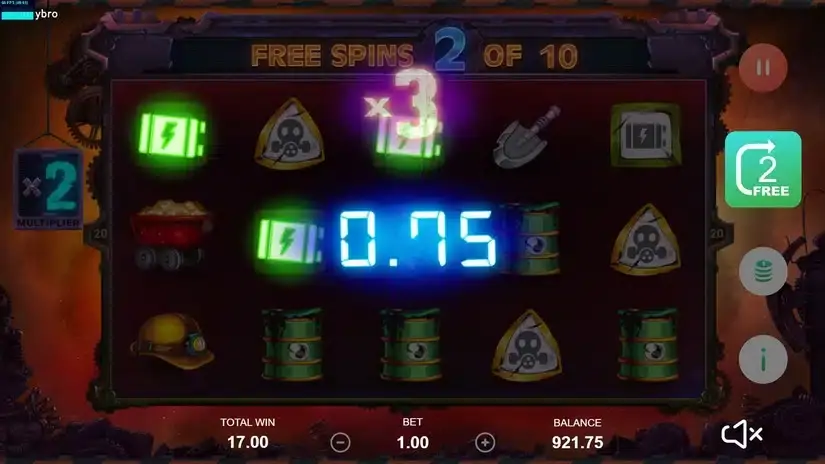 Mech-o-tronika slot screenshot 5