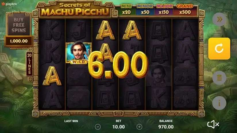Secrets of Machu Picchu slot screenshot 2