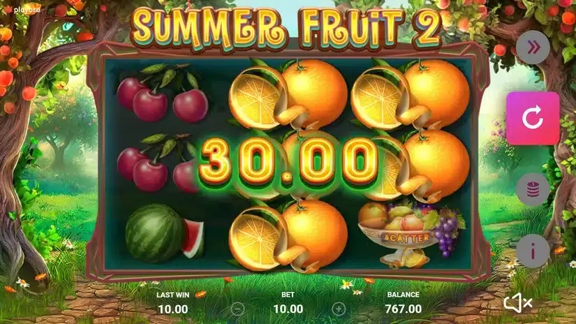 The Summer Fruit 2 slot screenshot 4