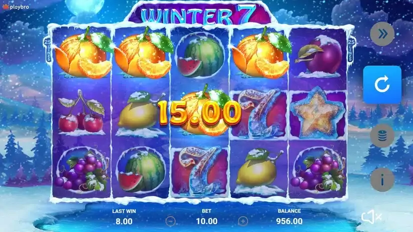 Winter 7 slot screenshot 4
