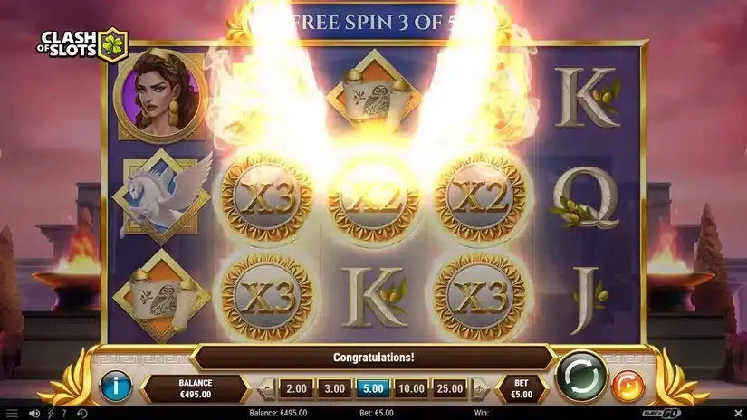 Athena Ascending slot screenshot 5